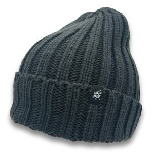 Knit Cable Beanie Thick Warm Soft Long Cuffed Ski Cap Winter Snowboard Hat